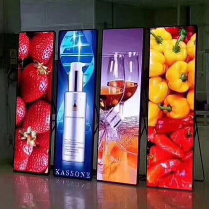 Indoor HD LED Poster Display