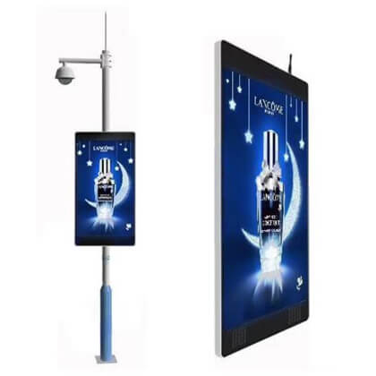 Light Pole Poster LED Display