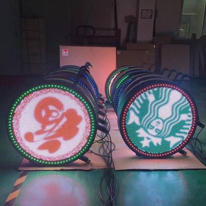 Circular LED Display