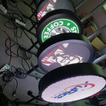 Circular LED Display