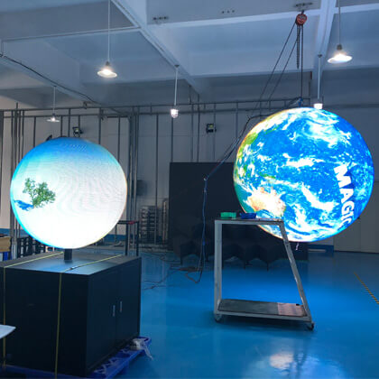 Spherical LED Display