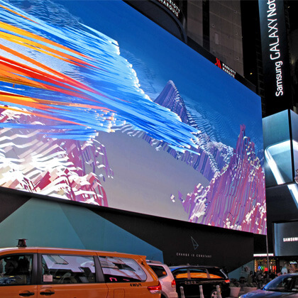 Outdoor Dual LED Display